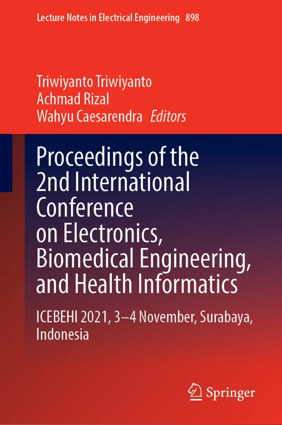 Lecture Notes in Electrical Engineering898- Proceedings of t ... - cover