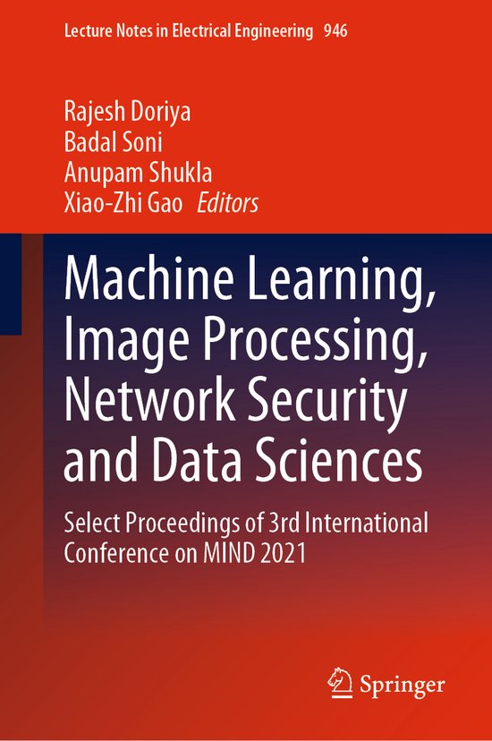 Lecture Notes in Electrical Engineering946- Machine Learning ... - cover