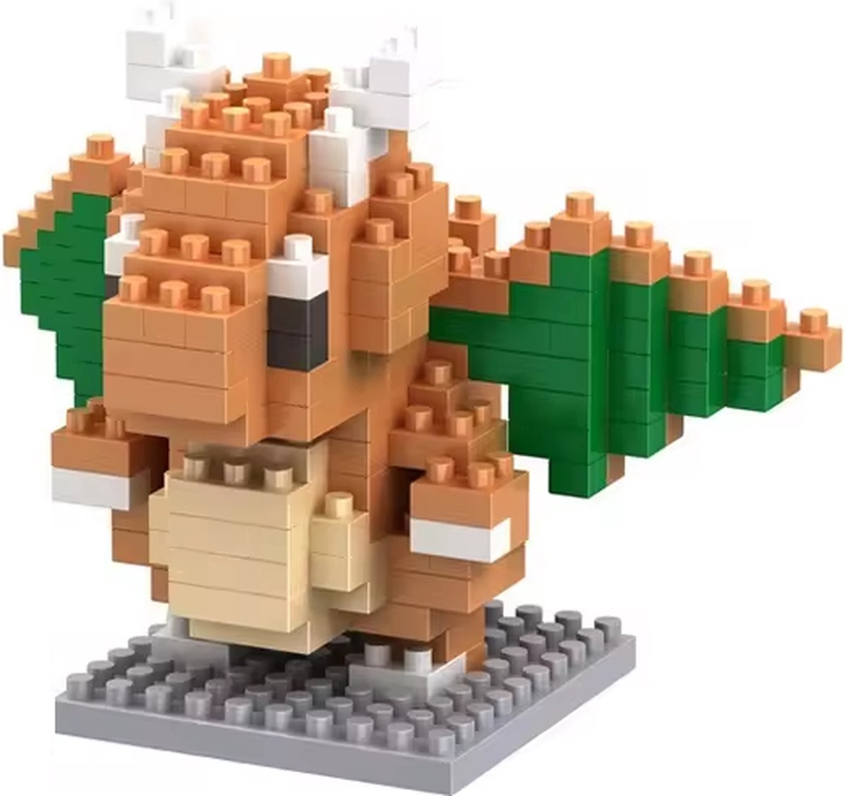 Micro Brick - Dragonite - 240Pcs - Pokémon - 8051A - Bouwen - Bouwspeelgoed