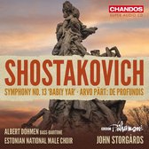 BBC Philharmonic & John Storgards - Shostakovich: Symphony No. 13 (Super Audio CD)