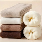 AliRose - Warmte Sokken - Set van 5 paar - Spandex - Fleece - Thermische Sok