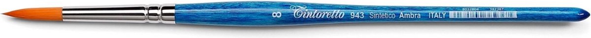 Tintoretto Amber Synthetisch Penseel Rond 3