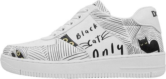 DOGO Dice Baskets pour femmes pour Femmes - Cats Noirs Only 39