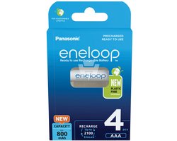 Panasonic Eneloop Micro AAA 800 mAh - 4 stuks