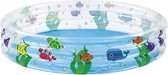 Opblaasbaar Kinderzwembad - Rond - Stevig Vinyl - Kinderen vanaf 2 Jaar - Onderwaterwereld Print