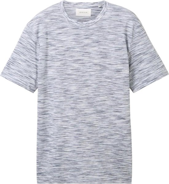 Tom Tailor T-shirt T Shirt Met Print 1040940xx10 35057 Mannen Maat - XXL
