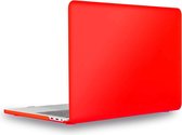 Laptophoes - Geschikt voor MacBook Pro Hoes - 13-inch Case Voor Pro 13 inch (M1, M2 2017-2022) A1706 t/m A2686 - Rood