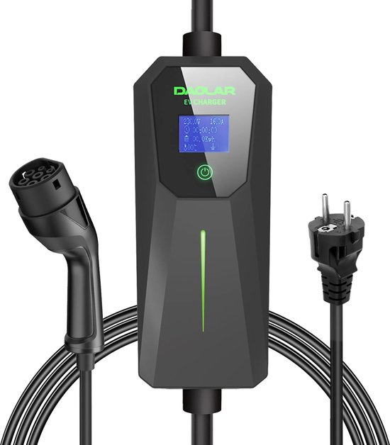 EV Portable Charger Typ 2 Auf 10A/230V Schuko