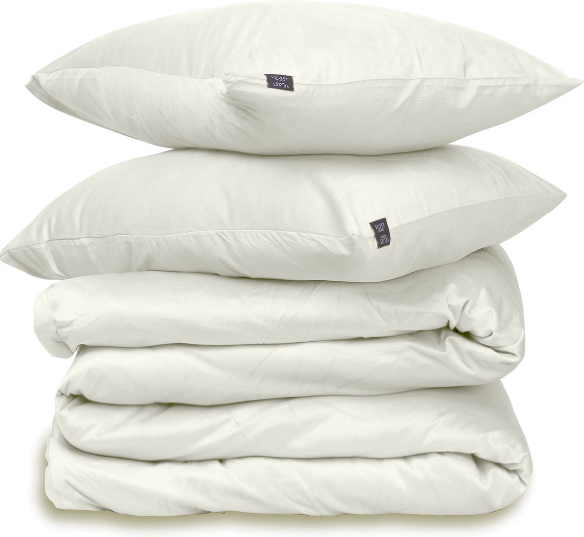 Dekbedovertrek Velvet Couture - Fluweel - Dekbedovertrek - 200x200/220 cm - Tweepersoons - Wit - instopstrook - Fluweel Zacht - Afgewerkt met Drukknoopjes