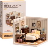 Robotime Rolife Sweet Dream Bedroom - DW009 - Artisanat - DIY - Miniature - Hobby - Maison miniature - Créatif