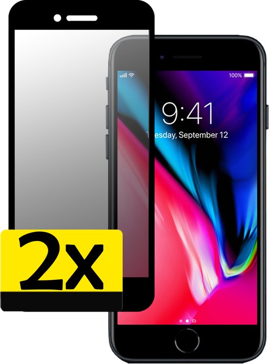 Protecteur d'écran adapté pour iPhone 6s Protecteur d'écran de confidentialité Protect Glas - Protecteur d'écran de confidentialité adapté pour iPhone 6s Protecteur d'écran en Glas - 2 pièces