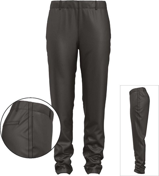 UA Drive Pant-Black Dames / Black / Halo Gray XS