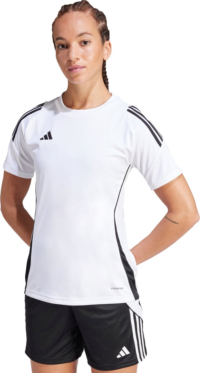 adidas Performance Tiro 24 Voetbalshirt - Dames - Wit- XL
