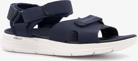 Sandales pour hommes Skechers Go Consistent bleu/blanc - Taille 45 - Confort Extra - Mousse à mémoire de forme
