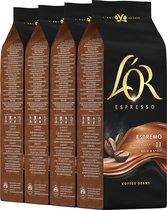 L'OR Espresso Estremo Koffiebonen - Intensiteit 11/12 - 4 x 500 gram