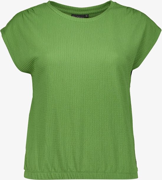 TwoDay dames T-shirt groen - Maat S