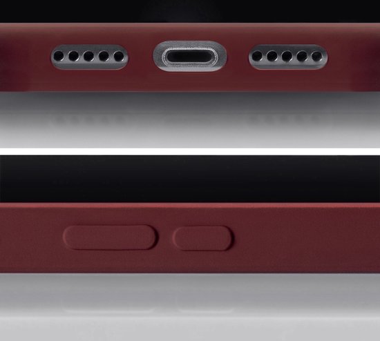 Mobilize Rubber Gelly Card Case Samsung Galaxy S22 5G Mat Bordeaux