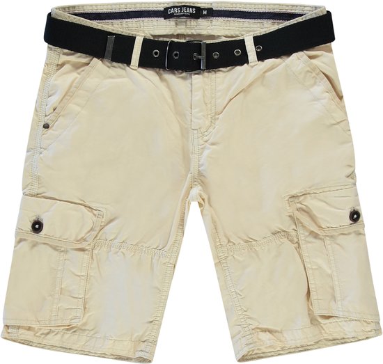 Cars Jeans Short Durras Heren Broek - Sand - Maat XL