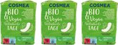 Cosmea® | 3 x 20 stuks maxi maandverband | normaal | Biologisch en Vegan | multipack