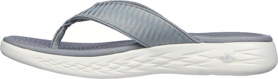 Skechers On the Go dames slipper - Licht grijs - Maat 37