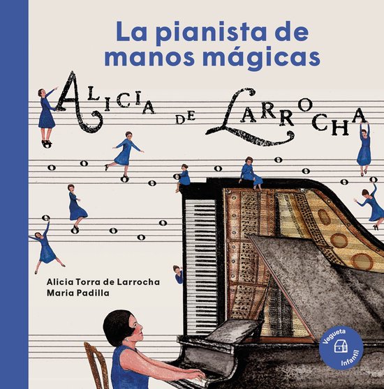 La pianista de manos mágicas. Alicia de Larrocha - cover