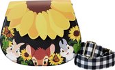 Disney Loungefly Crossbody Bag Bambi Sunflower Friends