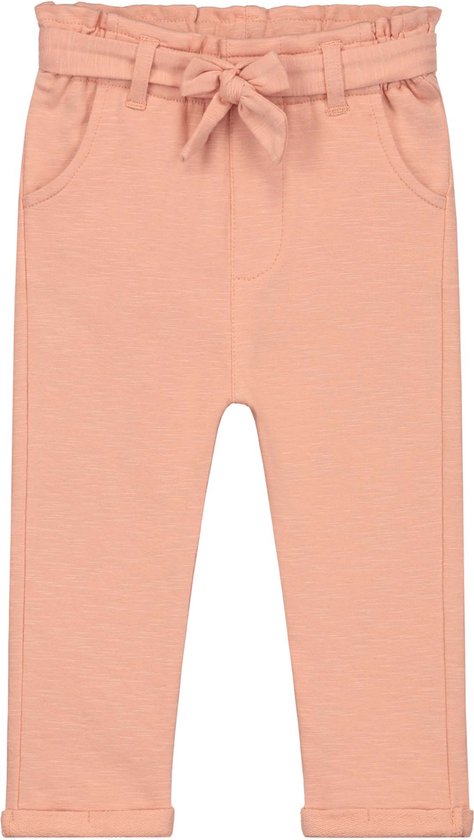 Prénatal peuter broek - Meisjes - Dark Peach Orange - Maat 86