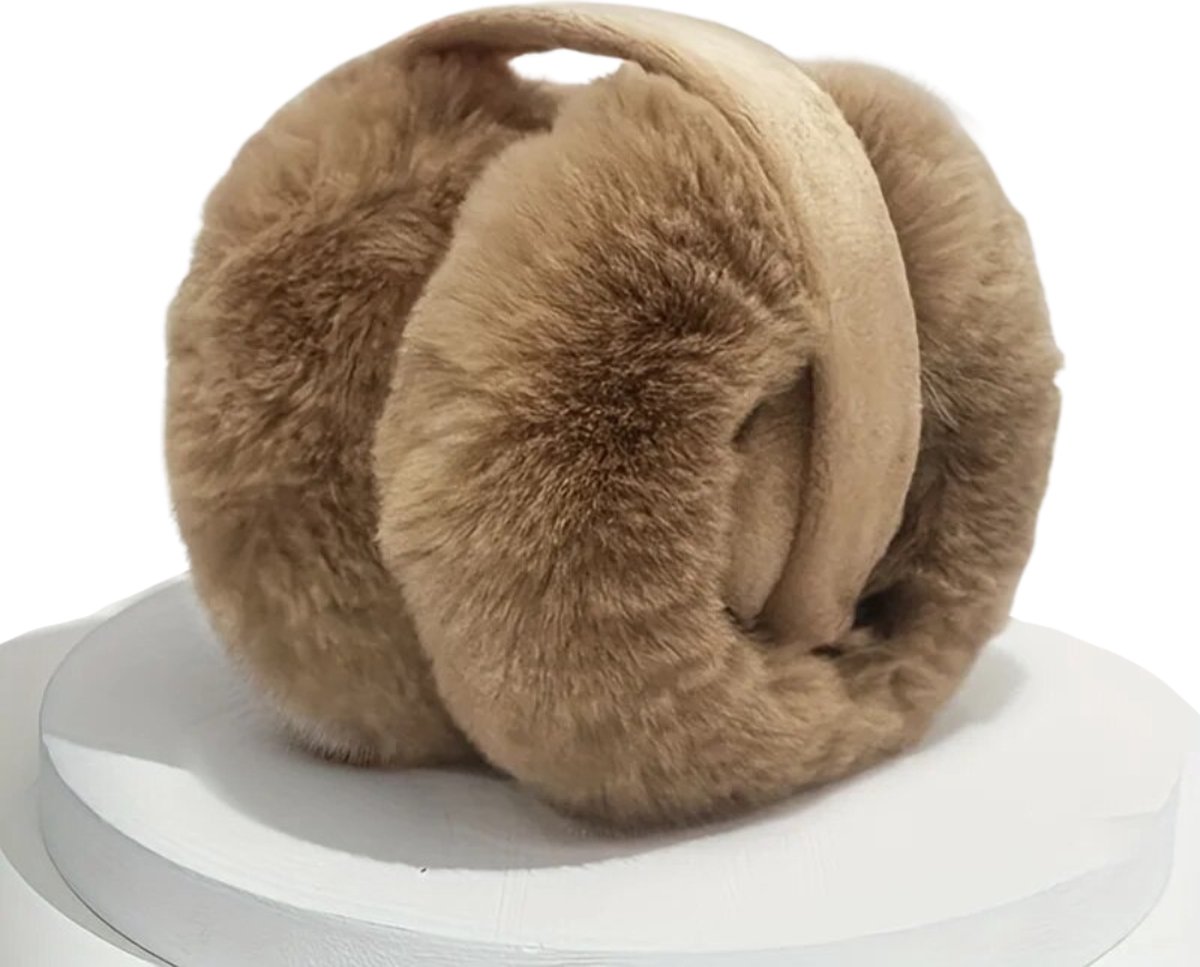 Actania Oorwarmers - Oorverwarmers - Earmuffs - Ear Warmers - Dames - Heren - Volwassenen - Winter - Bruin