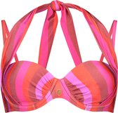 Ten Cate - Multiway Bikini Top Shiny Wave - maat 38C - Meerkleurig