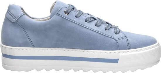 Gabor Veterschoenen Laag Veterschoenen Laag - licht blauw - Maat 9.5