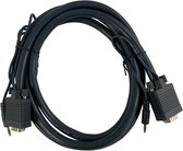 VGA kabel 1,8 meter C-MGMA/MGMA-25 15-pin HD & 3.5mm Stereo Audio