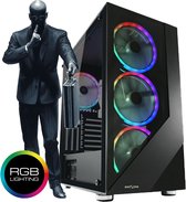 omiXimo - Game PC - AMD Ryzen 5 2400G - 8 GB ram - 240 GB SSD - LC803B