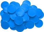CombiCraft Blanco munten / Consumptiemunten KLM-blauw - Ø29mm - 3000 stuks