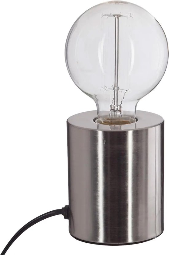 Lampe de table Design Argent 10,5 cm