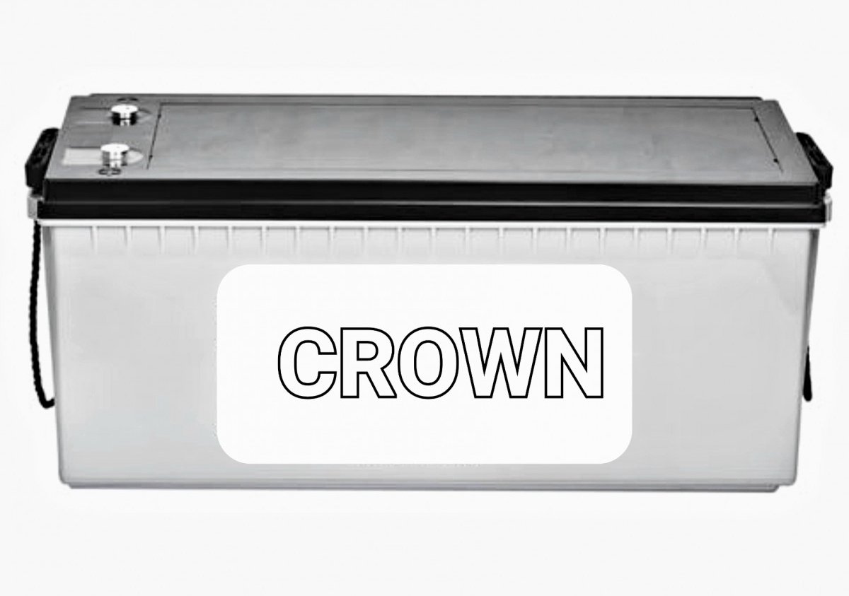 Crown AGM Accu 180 Ampere