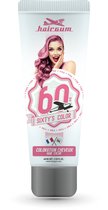 Semi-permanente kleurstof Hairgum Sixty's Color Roze (60 ml)
