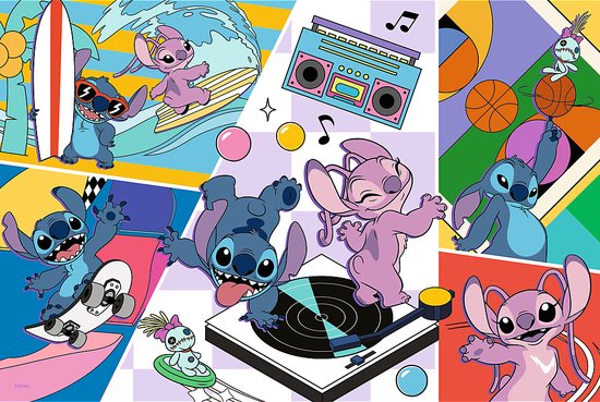 Trefl Aloha Lilo & Stitch – Juego De Mesa Familiar Rápido, Ideal Para Niños Desde 4 Años