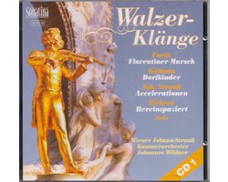 Walzerklänge 1 - Diverse componisten - Wiener Johann-Strauss Kammerorchester o.l.v. Johannes Wildner, Camerata Bern o.l.v. Thomas Füri, Balletorchester Moskau o.l.v. Algis Schjuraitis