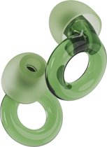 Loop Earplugs Engage - bouchons d'oreilles - protection auditive (16dB) en XS/ S/M/L - design subtil et transparent - adaptés à un usage quotidien, une communication claire, des activités sociales, la concentration et les parents - Vert