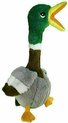 Kong Shakers Honkers Duck - Hondenspeelgoed - Grijs Bruin Groen Large