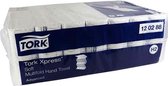 Tork Xpress® Zachte Multifold Handdoek Advanced, 2-laags, wit H2, 34x21cm, (120288)- 20 x 21x136 stuks voordeelverpakking