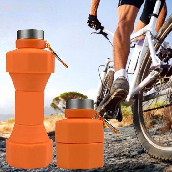 Kalebas-waterfles, 800 Ml Reiswaterfles met Grote Capaciteit en Hangend