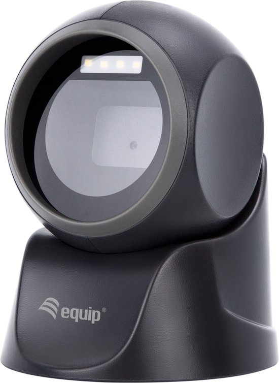 Equip 351027 barcode-lezer Vaste streepjescodelezer 1D/2D LED Zwart