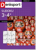 Denksport Puzzelboek Sudoku 3-4* kampioen, editie 293