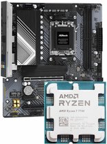 Azerty Bundel Asrock 7700 - Bundel - AMD Ryzen 7 7700 - Asrock B650M-HDV/m.2