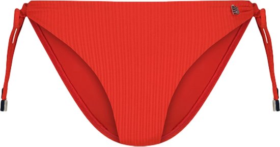 Beachlife Fiery Red strik bikinibroekje