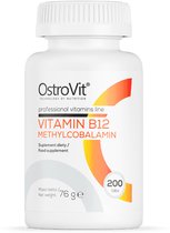 Vitaminen - 12 x Vitamin B12 Methylocobalamin - 200 Tablets - OstroVit -