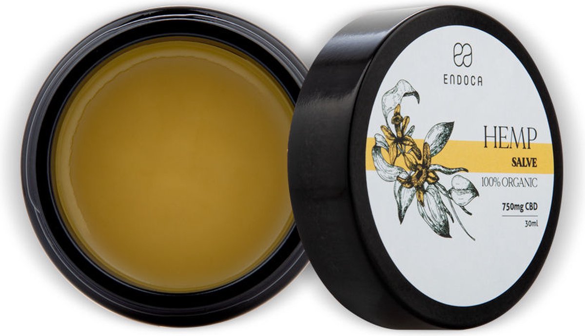 Endoca CBD Zalf 750mg CBD 30ml