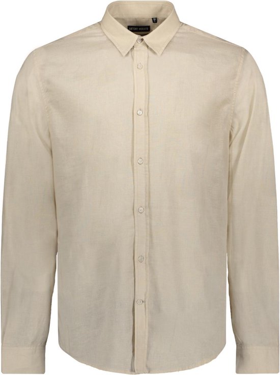 Antony Morato Overhemd Shirt Mmsl00722 Fa401074 1016 Paper Mannen Maat - 52