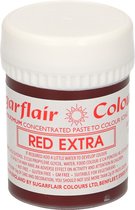 Sugarflair Max Concentrate Paste Colour - Voedingskleurstof - Rood - 42g